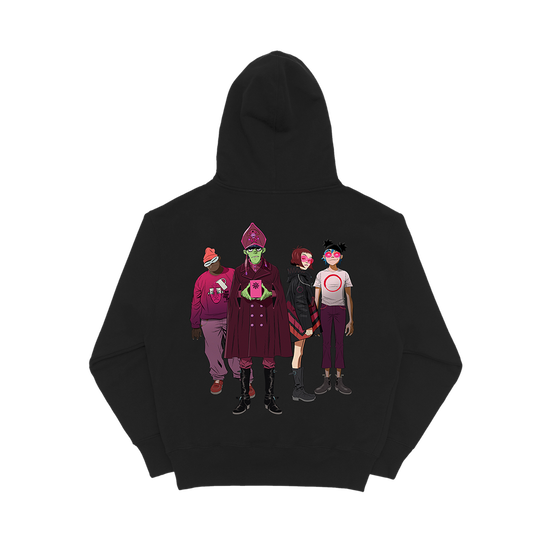 Baby Queen Black Hoodie Gorillaz Official Store
